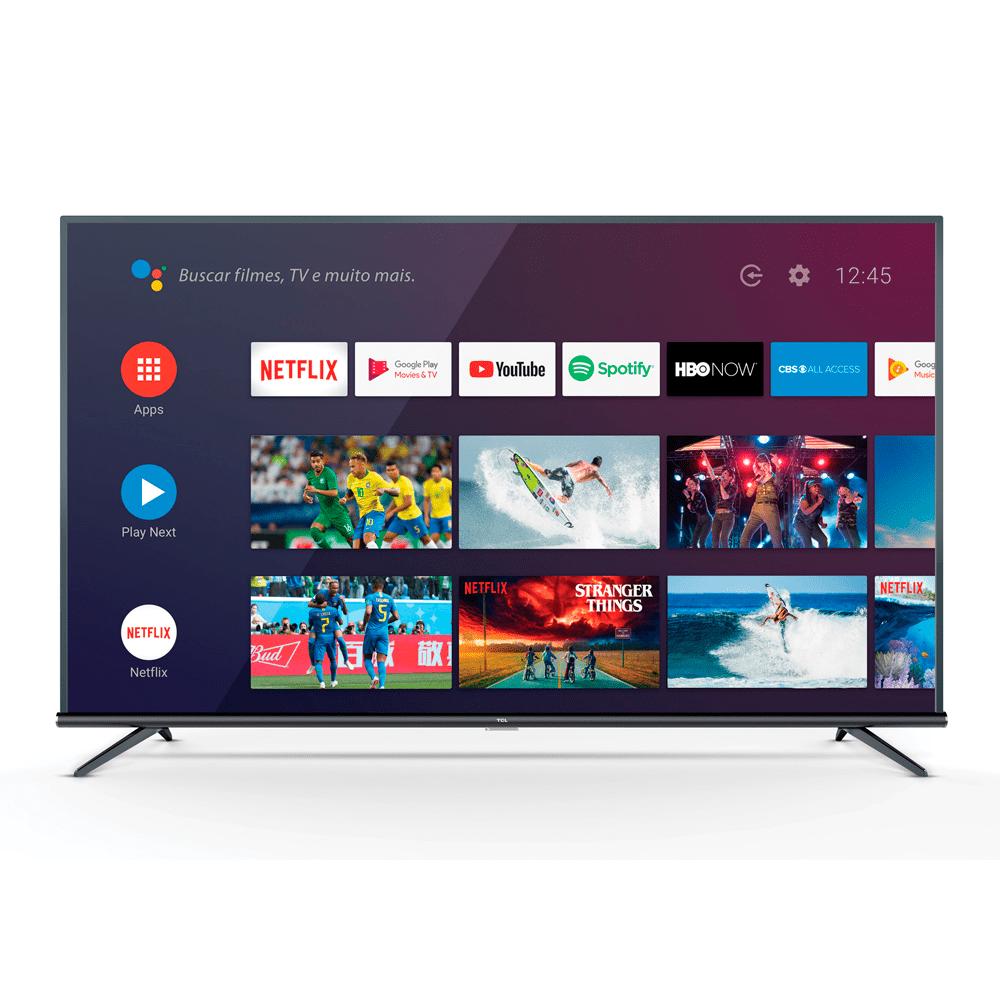 SMART TV LED 65" TLC 4K WIFI COMANDO DE VOZ 65P8M